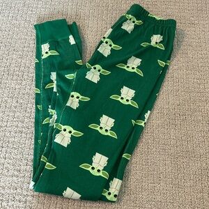 Hanna Andersson Star Wars Yoda Pajama Pants